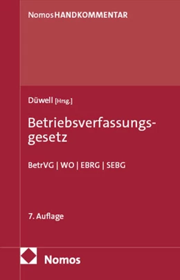 Abbildung von Düwell | Betriebsverfassungsgesetz | 7. Auflage | 2025 | beck-shop.de