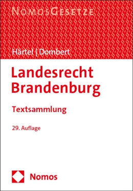 Abbildung von Härtel / Dombert | Landesrecht Brandenburg | 29. Auflage | 2025 | beck-shop.de