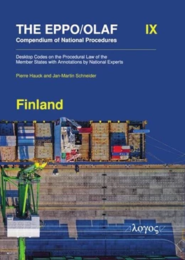 Abbildung von Hauck / Schneider | The EPPO/OLAF Compendium of National Procedures: Finland | 1. Auflage | 2025 | beck-shop.de