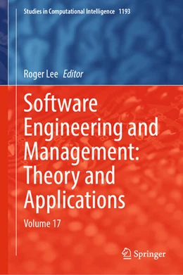 Abbildung von Lee | Software Engineering and Management: Theory and Applications | 1. Auflage | 2025 | beck-shop.de