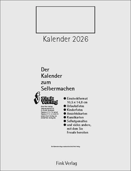 Abbildung von Fink | Kalender zum Selbermachen 2026 | 1. Auflage | 2025 | beck-shop.de
