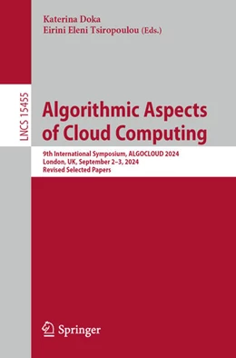 Abbildung von Doka / Tsiropoulou | Algorithmic Aspects of Cloud Computing | 1. Auflage | 2025 | beck-shop.de