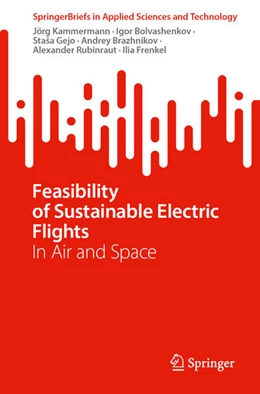 Abbildung von Kammermann / Bolvashenkov | Feasibility of Sustainable Electric Flights | 1. Auflage | 2025 | beck-shop.de