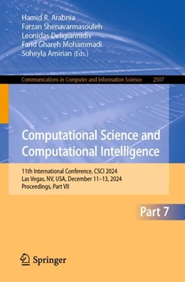 Abbildung von Arabnia / Shenavarmasouleh | Computational Science and Computational Intelligence | 1. Auflage | 2025 | beck-shop.de