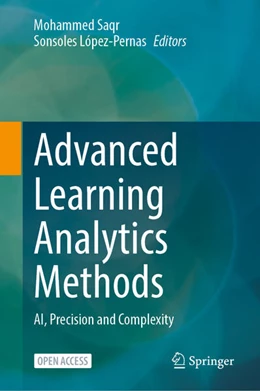 Abbildung von Saqr / López-Pernas | Advanced Learning Analytics Methods | 1. Auflage | 2025 | beck-shop.de
