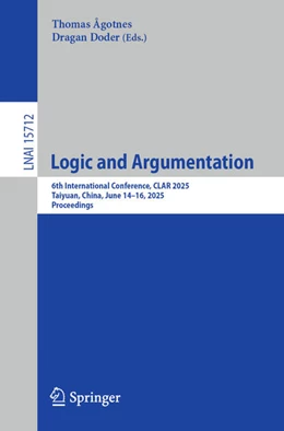 Abbildung von Ågotnes / Doder | Logic and Argumentation | 1. Auflage | 2025 | beck-shop.de