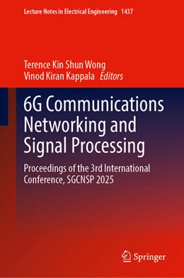Abbildung von Kin Shun Wong / Kappala | 6G Communications Networking and Signal Processing | 1. Auflage | 2025 | beck-shop.de