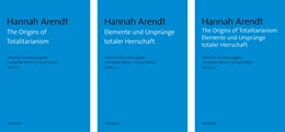 Abbildung von Berger / Pischel | The Origins of Totalitarianism / Elemente und Ursprünge totaler Herrschaft | 1. Auflage | 2025 | beck-shop.de