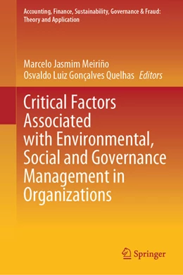 Abbildung von Meiriño / Quelhas | Critical Factors Associated with Environmental, Social and Governance Management in Organizations | 1. Auflage | 2025 | beck-shop.de