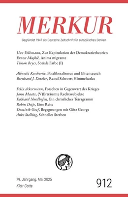 Abbildung von Demand / Knörer | MERKUR 5/2025, Jg.79 | 1. Auflage | 2025 | beck-shop.de