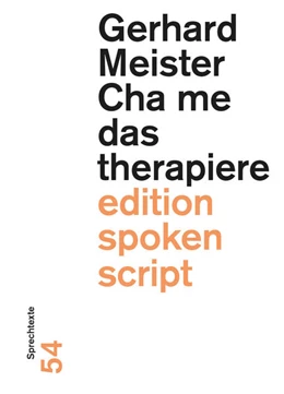 Abbildung von Meister | Cha me das therapiere | 1. Auflage | 2025 | beck-shop.de