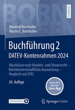 Abbildung von Bornhofen | Buchführung 2 DATEV-Kontenrahmen 2024 | 36. Auflage | 2025 | beck-shop.de