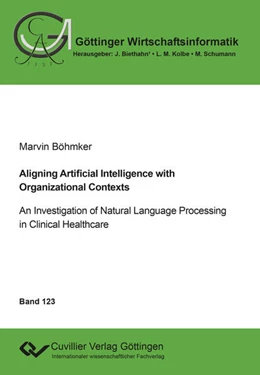 Abbildung von Aligning Artificial Intelligence with Organizational Contexts | 1. Auflage | 2025 | beck-shop.de
