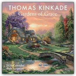 Abbildung von Kinkade | Thomas Kinkade Gardens of Grace 2026 Wall Calendar with Scripture | 1. Auflage | 2025 | beck-shop.de
