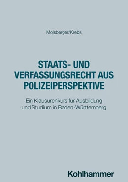 Abbildung von Molsberger / Krebs | Staats- und Verfassungsrecht aus Polizeiperspektive | 1. Auflage | 2025 | beck-shop.de