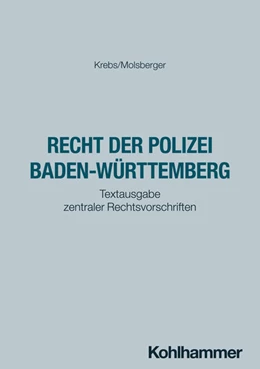 Abbildung von Krebs / Molsberger | Das Recht der Polizei Baden-Württemberg | 1. Auflage | 2025 | beck-shop.de
