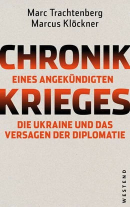 Abbildung von Trachtenberg / Klöckner | Chronik eines angekündigten Krieges | 1. Auflage | 2025 | beck-shop.de