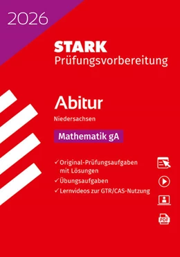 Abbildung von STARK Mathematik gA - Abitur 2026 Niedersachsen - Prüfungsvorbereitung | 17. Auflage | 2025 | beck-shop.de