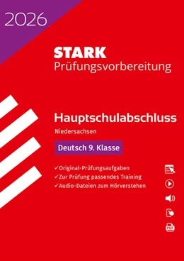 Abbildung von STARK Deutsch 9. Klasse - Hauptschulabschluss 2026 Niedersachsen - Prüfungsvorbereitung | 21. Auflage | 2025 | beck-shop.de