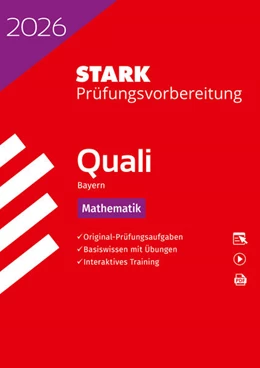 Abbildung von STARK Mathematik 9. Klasse - Quali Mittelschule 2026 Bayern - Prüfungsvorbereitung | 22. Auflage | 2025 | beck-shop.de