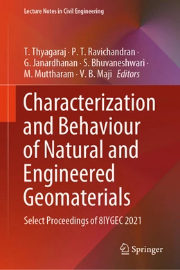 Abbildung von Thyagaraj / Ravichandran | Characterization and Behaviour of Natural and Engineered Geomaterials | 1. Auflage | 2025 | beck-shop.de