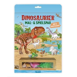 Abbildung von Trötsch Verlag GmbH & Co.KG | TRÖTSCH - Malbuch Dinosaurier Mal- und Spielspaß S1 Malbuch mit Spielzeug| Ab 3 Jahren | 1. Auflage | 2025 | beck-shop.de