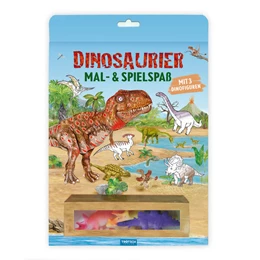 Abbildung von Trötsch Verlag GmbH & Co.KG | TRÖTSCH - Malbuch Dinosaurier Mal- und Spielspaß S2 Malbuch mit Spielzeug| Ab 3 Jahren | 1. Auflage | 2025 | beck-shop.de