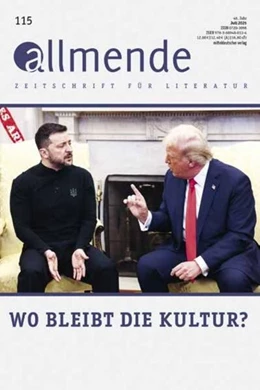 Abbildung von Schmidt-Bergmann / Walz | Allmende 115 - Zeitschrift für Literatur | 1. Auflage | 2025 | beck-shop.de