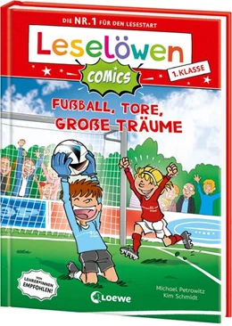 Abbildung von Petrowitz | Leselöwen Comics 1. Klasse - Fußball, Tore, große Träume | 1. Auflage | 2025 | beck-shop.de