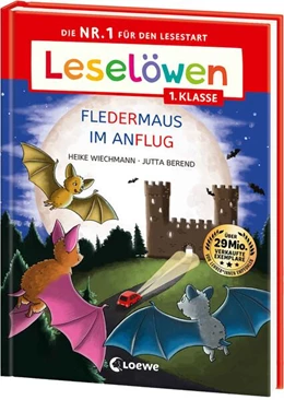 Abbildung von Wiechmann | Leselöwen 1. Klasse - Fledermaus im Anflug (Großbuchstabenausgabe) | 1. Auflage | 2025 | beck-shop.de