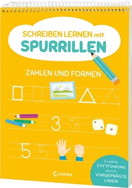 Abbildung von Schreiben lernen mit Spurrillen - Zahlen und Formen | 1. Auflage | 2025 | beck-shop.de