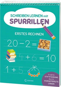 Abbildung von Schreiben lernen mit Spurrillen - Erstes Rechnen | 1. Auflage | 2025 | beck-shop.de