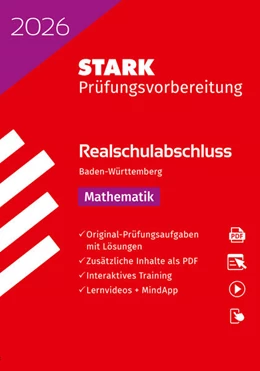 Abbildung von STARK Mathematik - Realschulabschluss 2026 BW - Prüfungsvorbereitung | 40. Auflage | 2025 | beck-shop.de