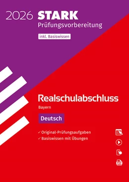 Abbildung von Killinger / Kammer | STARK Deutsch - Realschulabschluss 2026 Bayern - Prüfungsvorbereitung inkl. Basistraining | 19. Auflage | 2025 | beck-shop.de