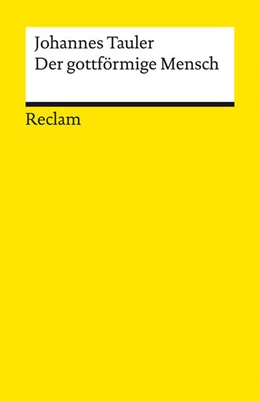 Abbildung von Tauler / Lang | Der gottförmige Mensch. Aus dem Werk eines deutschen Mystikers | 1. Auflage | 2025 | beck-shop.de