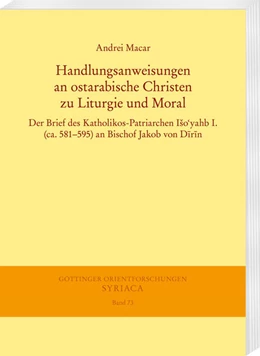 Abbildung von Macar | Handlungsanweisungen an ostarabische Christen zu Liturgie und Moral | 1. Auflage | 2025 | beck-shop.de