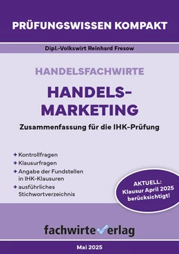 Abbildung von Fresow | Handelsfachwirte: Handelsmarketing | 9. Auflage | 2025 | beck-shop.de