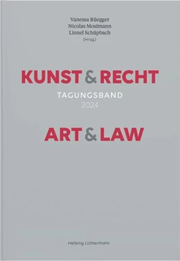 Abbildung von Rüegger / Mosimann | Kunst & Recht/Art & Law
 | 1. Auflage | 2025 | beck-shop.de