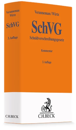 Abbildung von Veranneman / Wirtz | Schuldverschreibungsgesetz: SchVG | 3. Auflage | 2026 | beck-shop.de