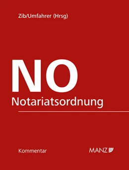 Abbildung von Zib / Umfahrer | Notariatsordnung | 1. Auflage | 2025 | beck-shop.de