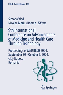 Abbildung von Vlad / Roman | 9th International Conference on Advancements of Medicine and Health Care Through Technology | 1. Auflage | 2025 | beck-shop.de