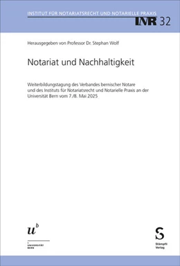 Abbildung von Wolf | Notariat und Nachhaltigkeit | 1. Auflage | 2025 | 32 | beck-shop.de