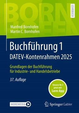 Abbildung von Bornhofen | Buchführung 1 DATEV-Kontenrahmen 2025 | 37. Auflage | 2025 | beck-shop.de