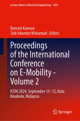 Abbildung von Kannan / Mohamad | Proceedings of the International Conference on E-Mobility—Volume 2 | 1. Auflage | 2025 | beck-shop.de