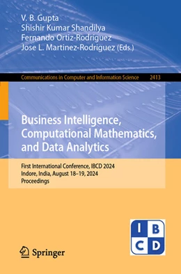 Abbildung von Gupta / Shandilya | Business Intelligence, Computational Mathematics, and Data Analytics | 1. Auflage | 2025 | beck-shop.de