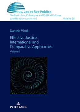 Abbildung von Vicoli | Effective Justice. International and Comparative Approaches | 1. Auflage | 2025 | beck-shop.de