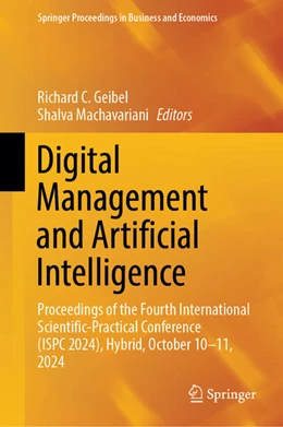 Abbildung von Geibel / Machavariani | Digital Management and Artificial Intelligence | 1. Auflage | 2025 | beck-shop.de