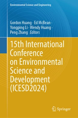 Abbildung von Huang / McBean | 15th International Conference on Environmental Science and Development (ICESD2024) | 1. Auflage | 2025 | beck-shop.de