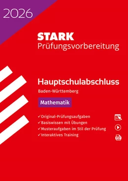 Abbildung von STARK Mathematik - Hauptschulabschluss 2026 BW - Prüfungsvorbereitung | 19. Auflage | 2025 | beck-shop.de