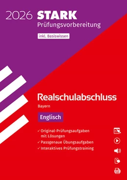 Abbildung von STARK Englisch - Realschulabschluss 2026 Bayern - Prüfungsvorbereitung inkl. Basistraining | 21. Auflage | 2025 | beck-shop.de